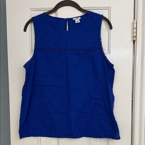J. Crew Factory Royal Blue Tank Top